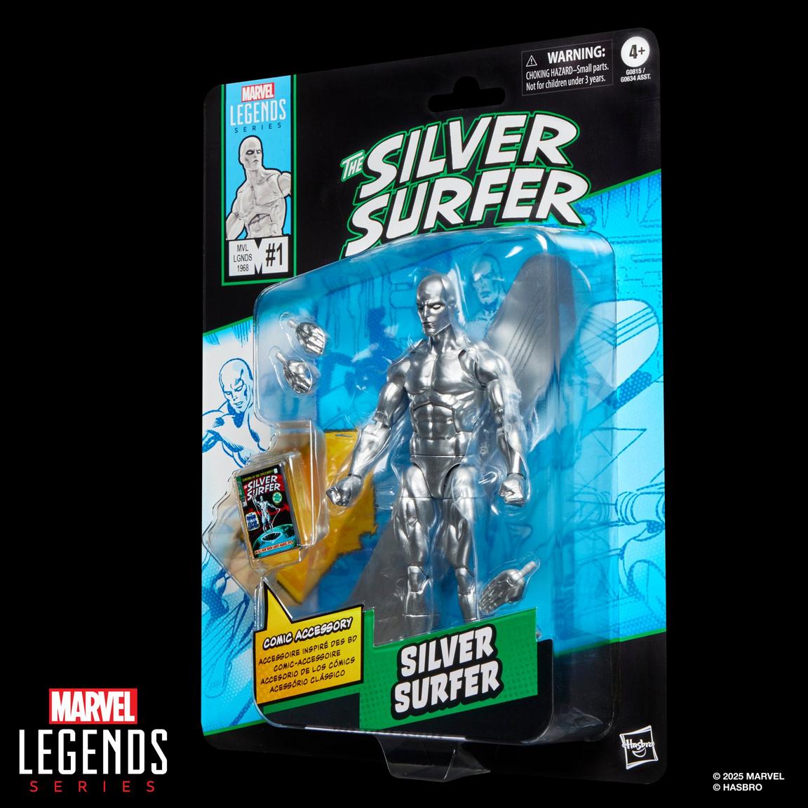 MARVEL LEGENDS SILVER SURFER #1 1968 FIGURE