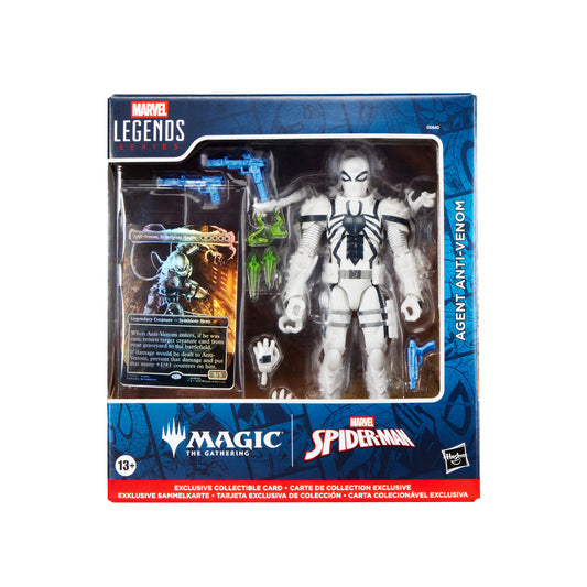 MTG X LEGENDS AGENT ANTI-VENOM ACTION FIGURE