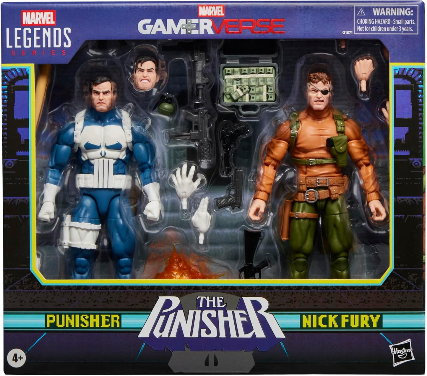 MARVEL LEGENDS GAMERVERSE THE PUNISHER & NICK FURY