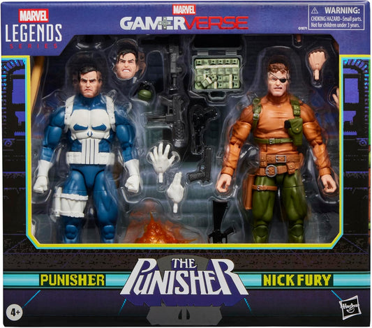 MARVEL LEGENDS GAMERVERSE THE PUNISHER & NICK FURY