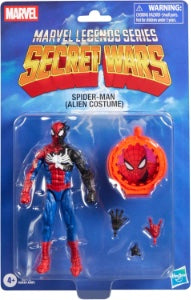 MARVEL LEGENDS SECRECT WARS SPIDER-MAN ALIEN SUIT