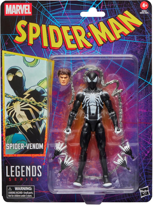MARVEL LEGENDS RETRO CARD SPIDER-VENOM