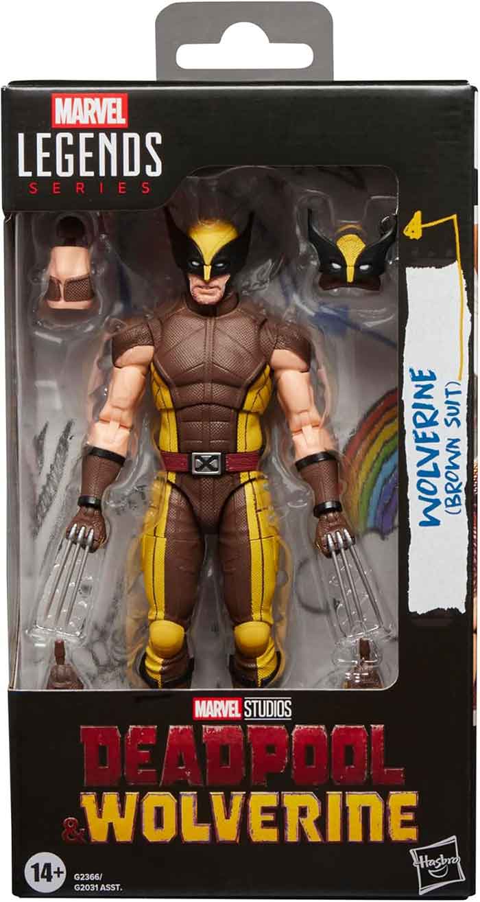 MARVEL LEGENDS BROWN SUIT WOLVERINE