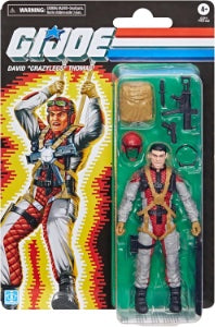 GI JOE CLASSIFIED DAVID "CRAZYLEGS" THOMAS RETRO CARD ACTION FIGURE