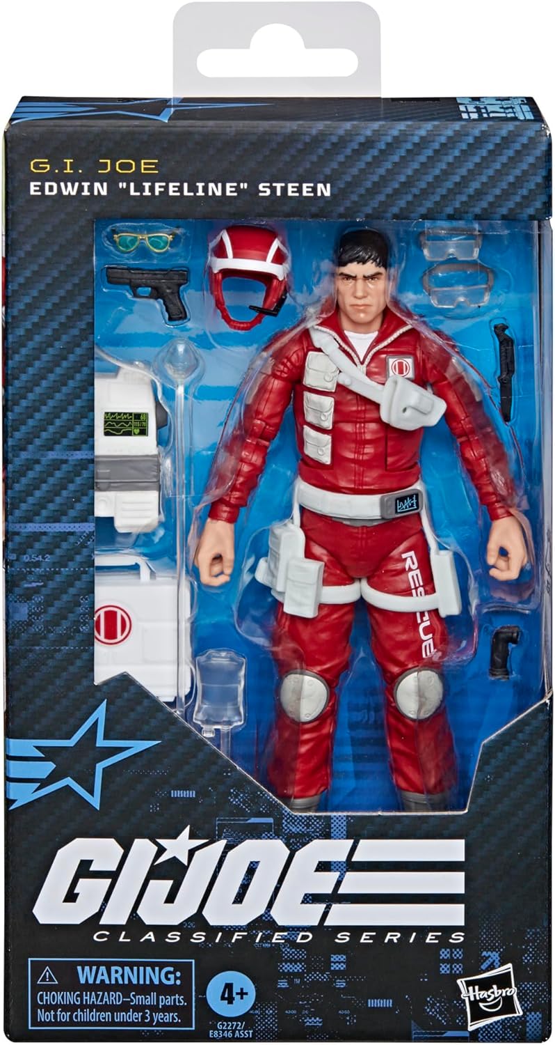 G.I. JOE CLASSIFIED EDWIN “LIFELINE” STEEN