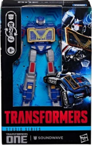 TRANSFORMERS STUIDO SERIES SOUNDWAVE FIGURE