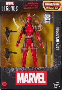 MARVEL LEGENDS LADY DEADPOOL ACTION FIGURE