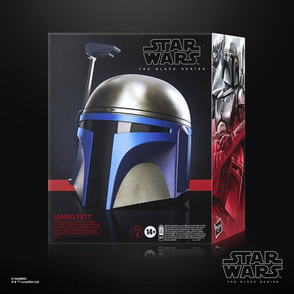 STAR WARS BLACK SERIES JANGO FETT ELECTRONIC ROLEPLAY HELMET PROP REPLICA