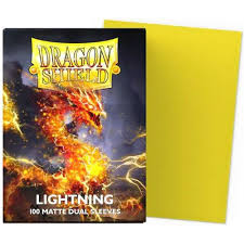 100CT LIGHTNING MATTE DUAL SLEEVES