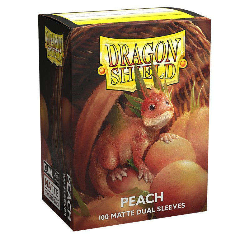 100CT PEACH DUAL MATTE SLEEVES