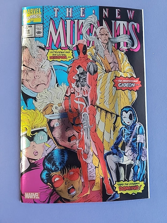 New Mutants #98 Facsimile Foil Reprint, 1st Deadpool Liefeld Cover
