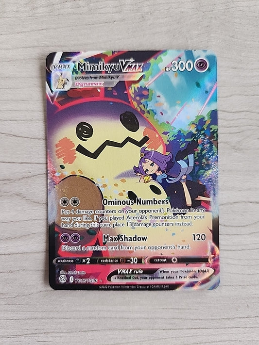 2022 Pokémon Brilliant Stars Mimikyu VMAX TG17/TG30 Trainer Gallery 