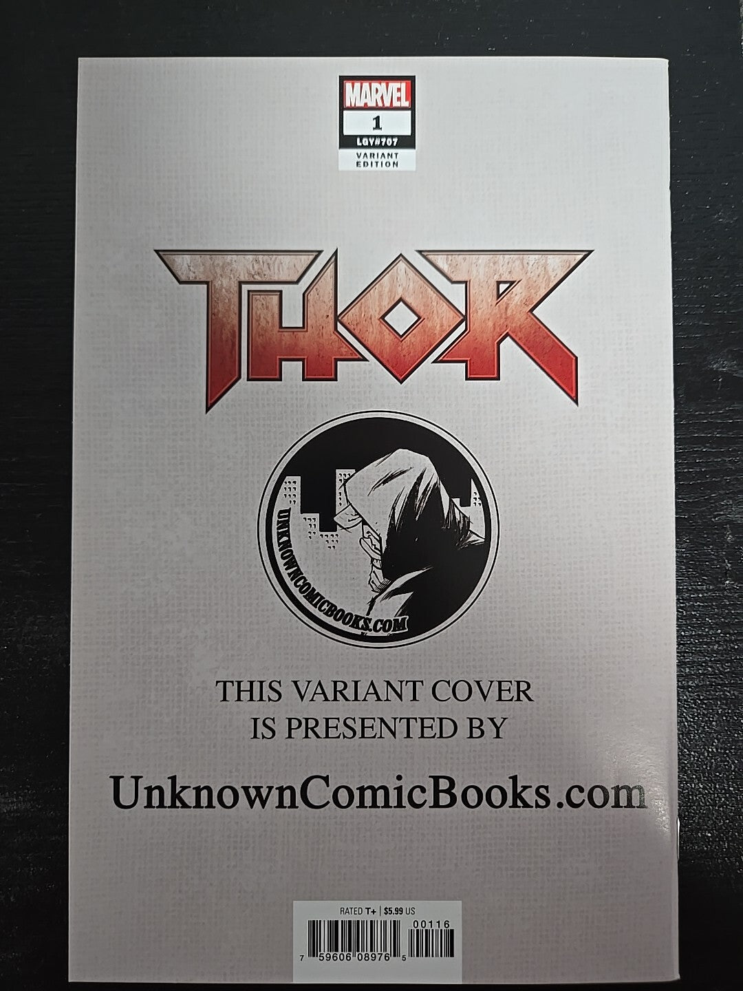 THOR #1 * KAARE ANDREWS CONNECTING VIRGIN VARIANT 