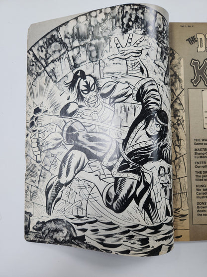The Deadly Hands of Kung Fu #4 Marvel Comics (Sep, 1974) 4.0 4.5 Carradine Adams