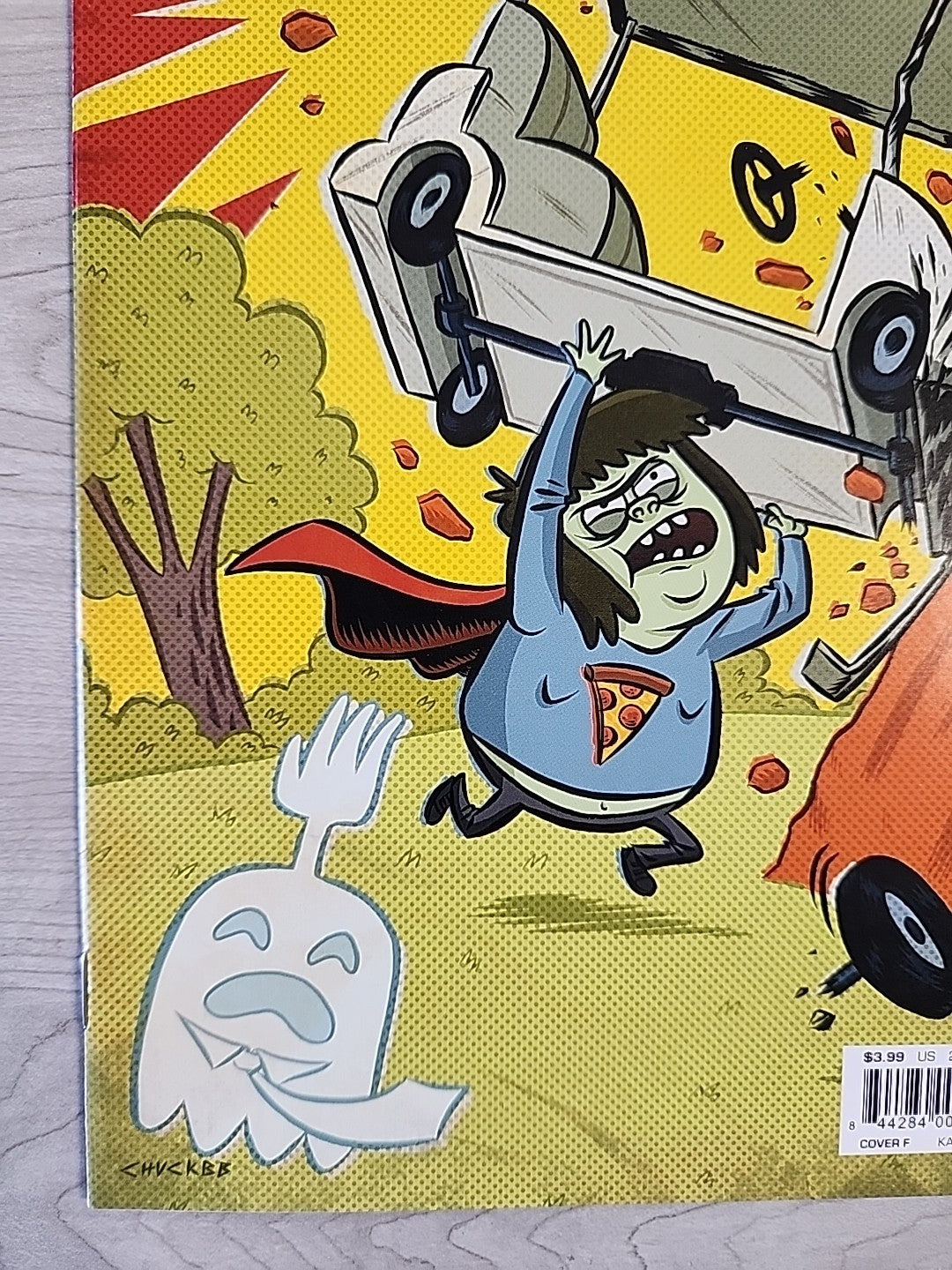 Regular Show #1 Cover F Variant Kaboom Comics 2013 Cartoon Network VF/NM