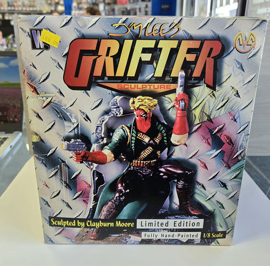 1990s  Jim Lee's "Grifter" Sculpture By Clayburn Moore LTD EDTN 1996
