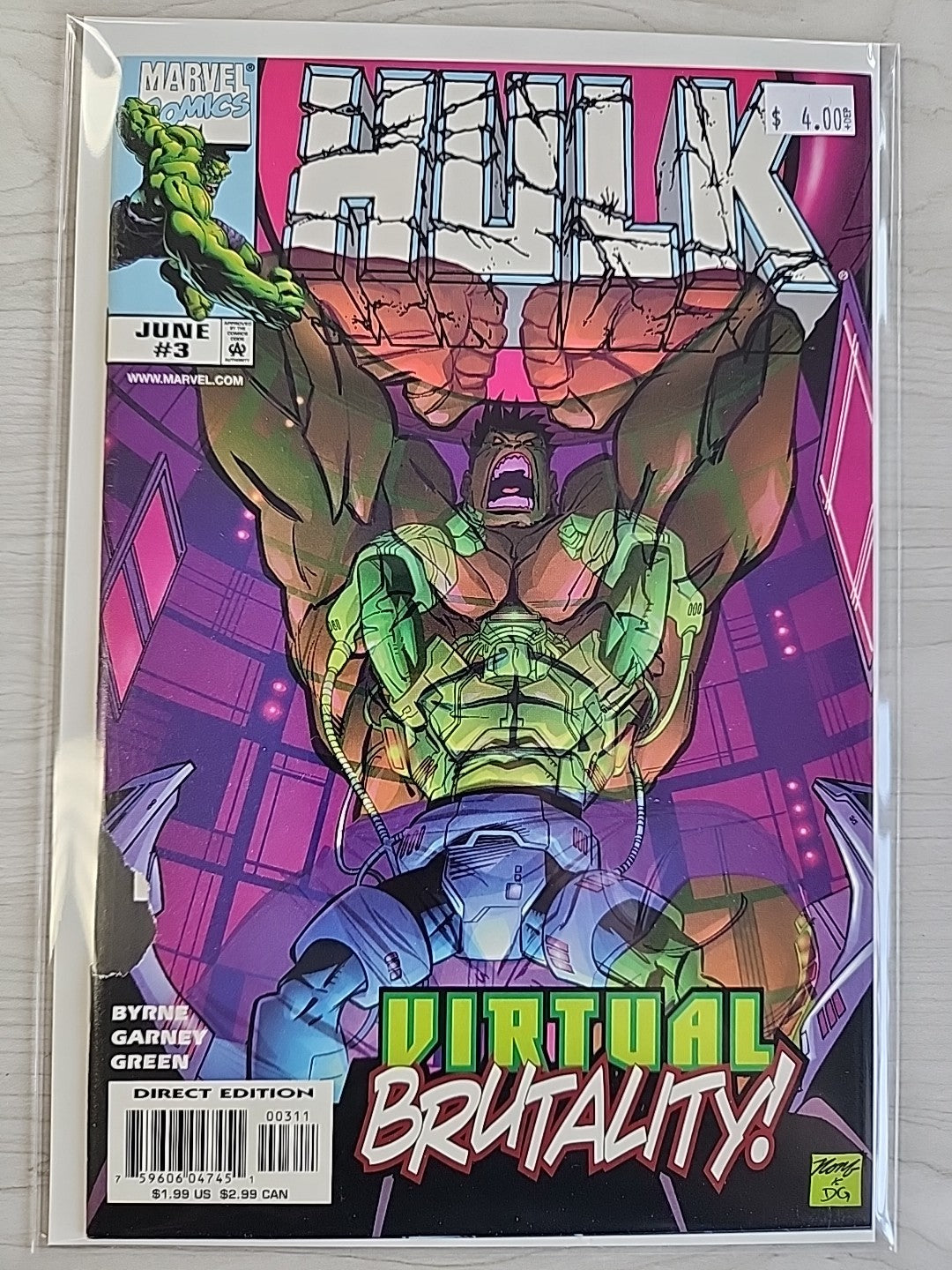 Hulk #1-11 Marvel Comics 1999 Byrne Garney Complete Run VF/NM Lot Of 11 Comics