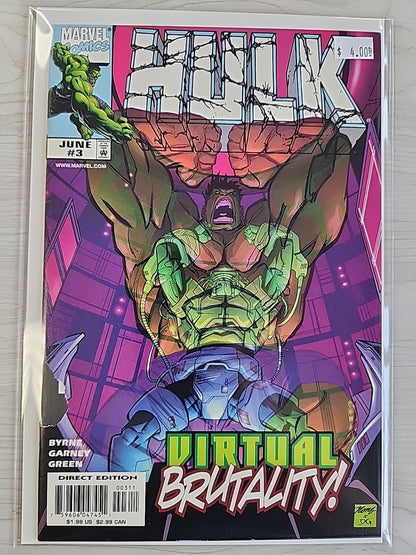 Hulk #1-11 Marvel Comics 1999 Byrne Garney Complete Run VF/NM Lot Of 11 Comics