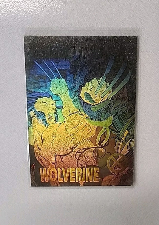 1992 Marvel Universe Series 2 - Wolverine Hologram Card XH-1 Impel 
