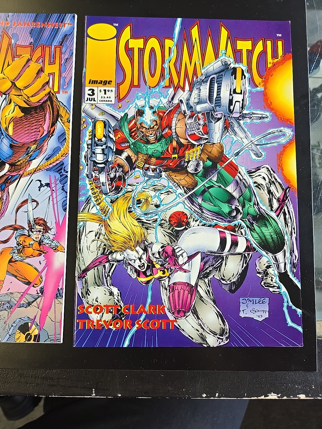 Stormwatch #1-3 Lot of 3 Jim Lee 1993 Image Comics 