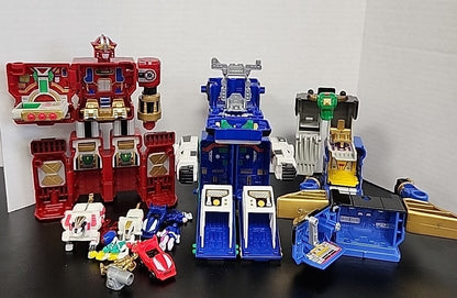 Power Rangers Turbo micro playset Megazord Zeo Red And More Lots Of Extras