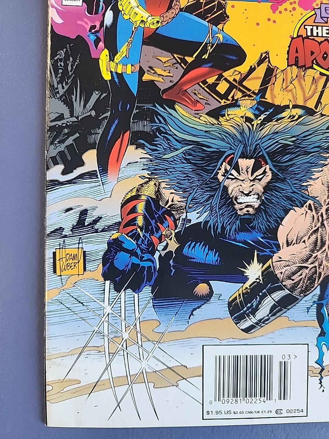 Weapon X #1 Mar. 1995 Marvel Comics Newsstand Edition