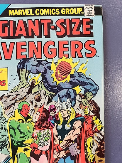 Giant Size Avengers #4, FN/VF 7.0, Vision and Scarlet Witch Wedding