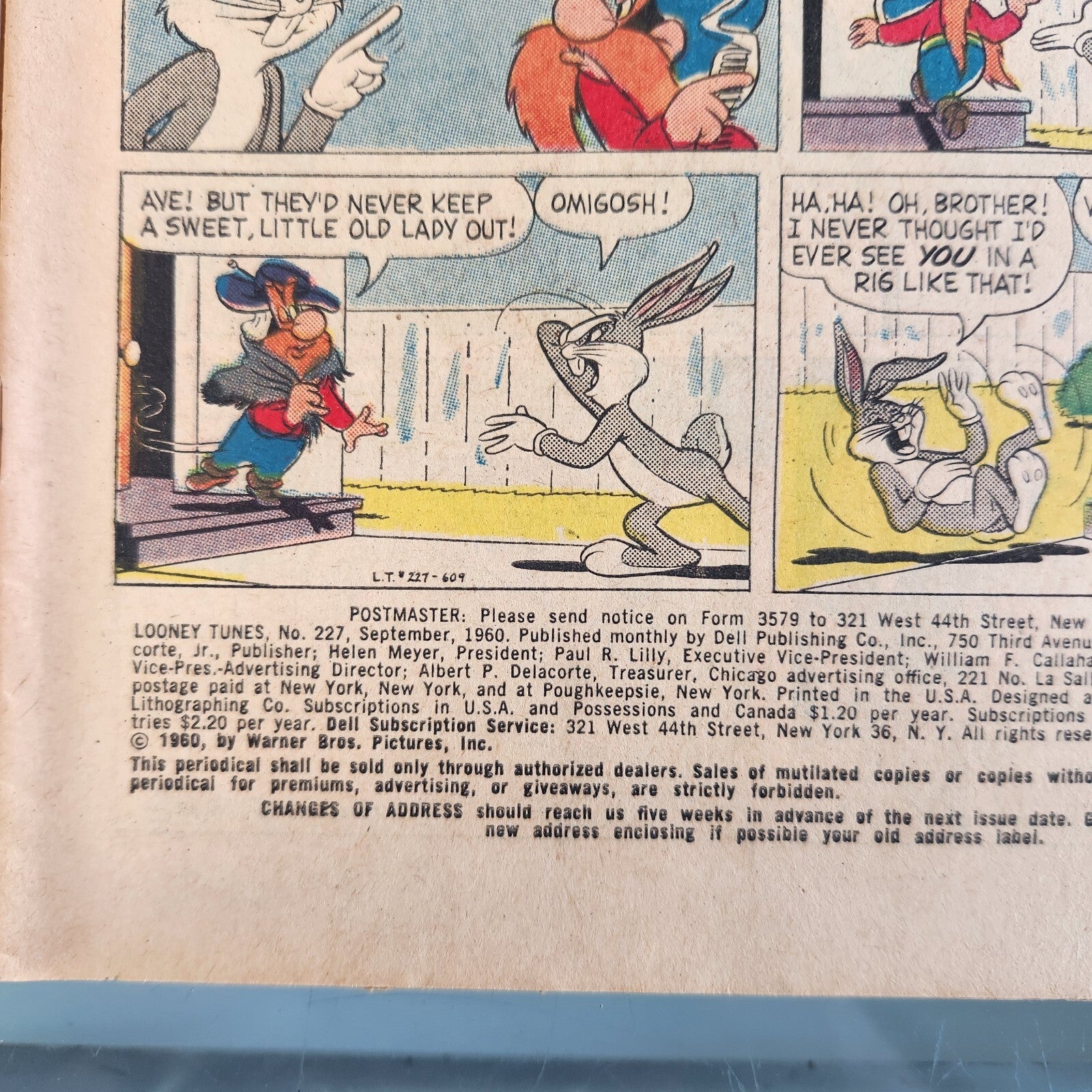 Looney Tunes #227 September 1960 DELL COMICS 