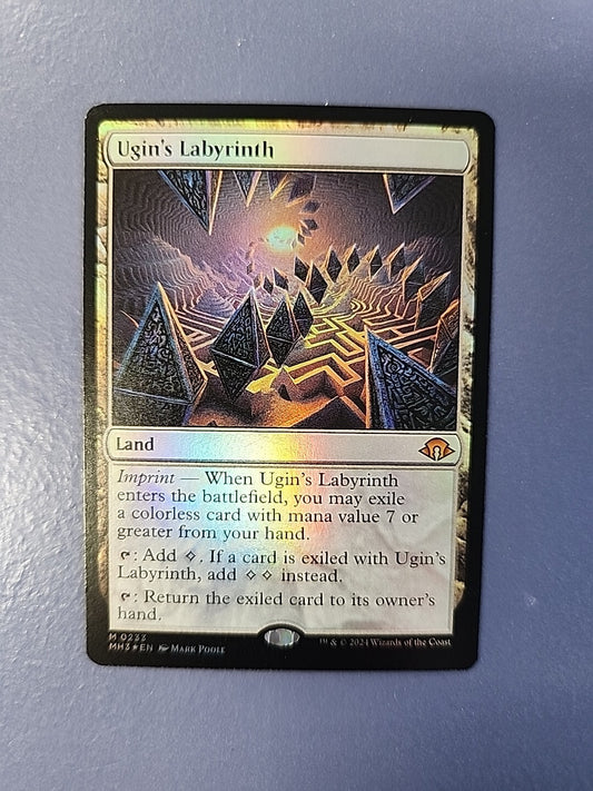 MTG Ugin's Labyrinth MH3 233 Foil Mythic NM English Magic The Gathering