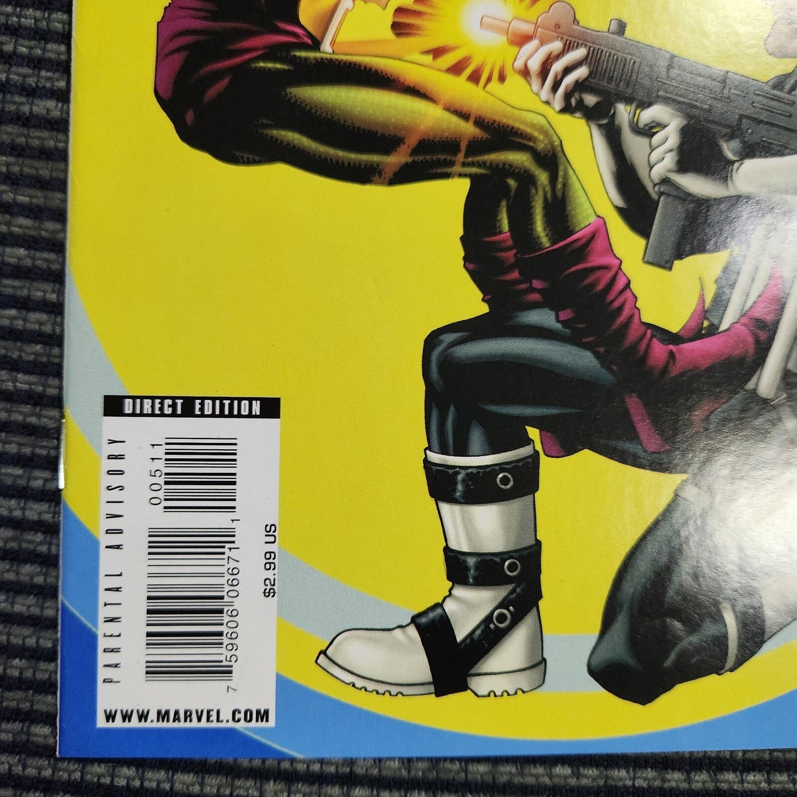 Punisher 5 (2009) Dark Reign GREEN GOBLIN Cover Daredevil #183 Homage