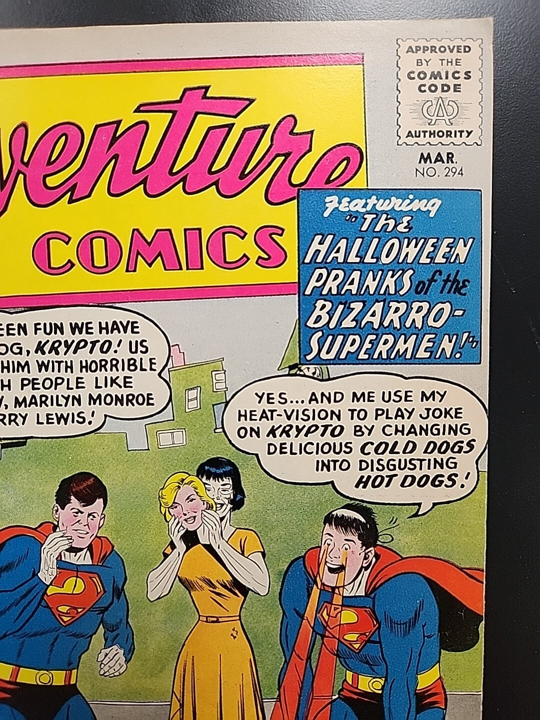 Adventure Comics #294 Bizarro John F Kennedy Marilyn Monroe DC Comics 1962 