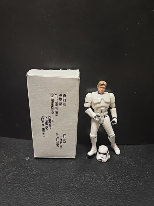 Vintage Star Wars Han Solo Stormtrooper Disguise Kelloggs Mail In Figure Rare