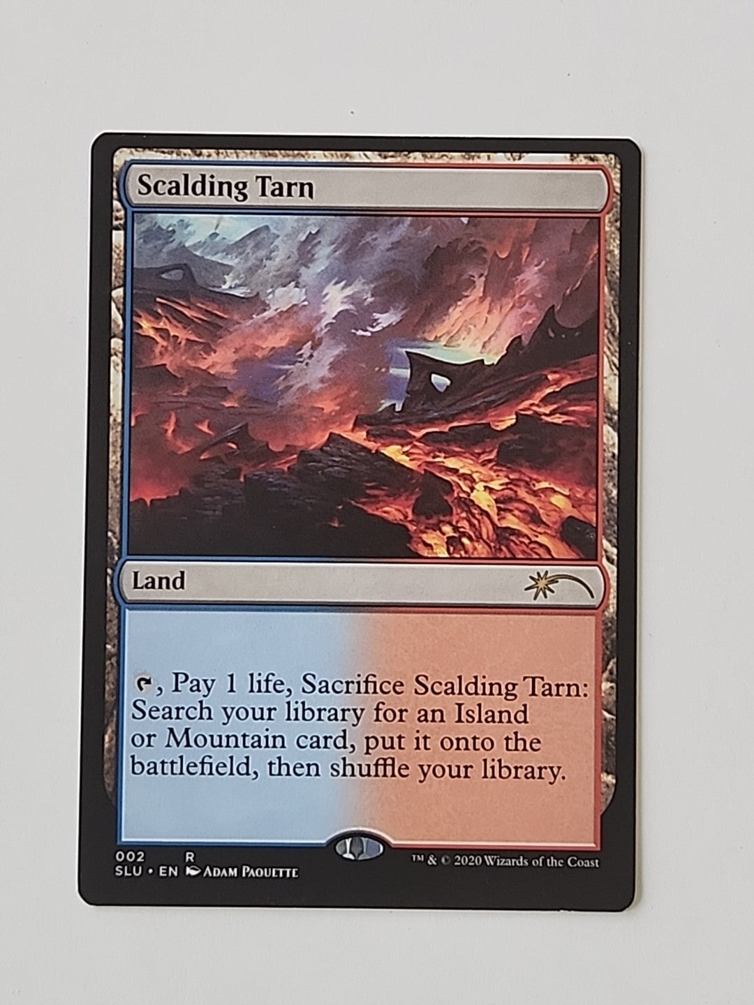 MTG Magic the Gathering Scalding Tarn (2/26) Secret Lair Ultimate Edition NM