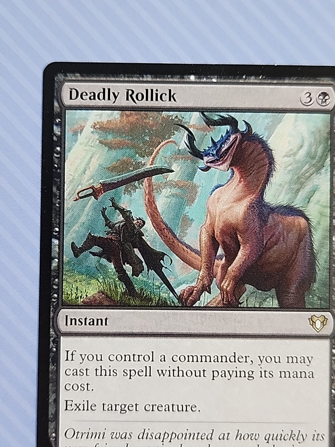 MTG Deadly Rollick Commander Masters Regular English Magic The Gathering NM