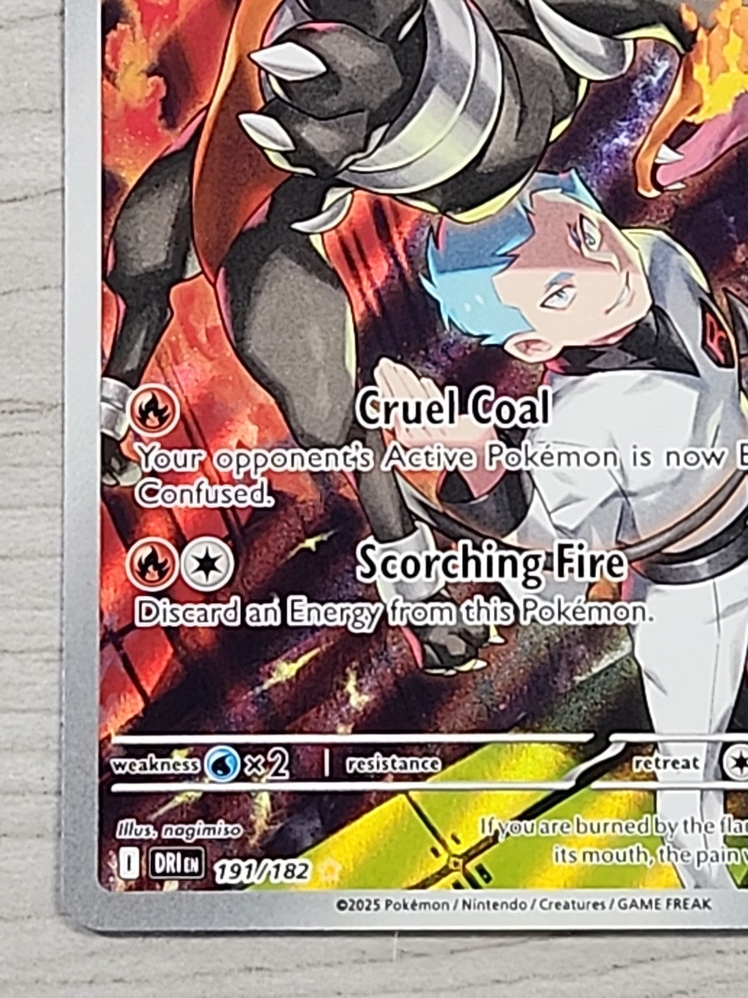 Team Rocket’s Houndoom Destined Rivals Illustration Rare 191/182