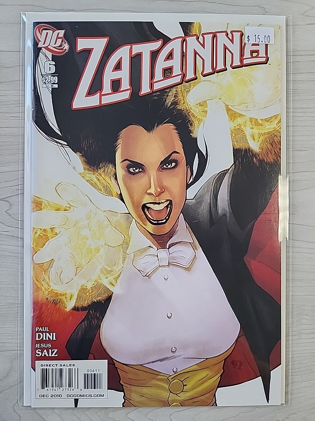 ZATANNA 2 - 10, 12 DC Comics 2010 Lot Of 10 Books Paul Dini A Covers