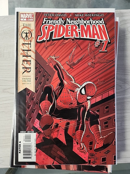 Spider-Man The Other Evolve Or Die 1-12 Marvel Comics Complete Set + Sketchbook