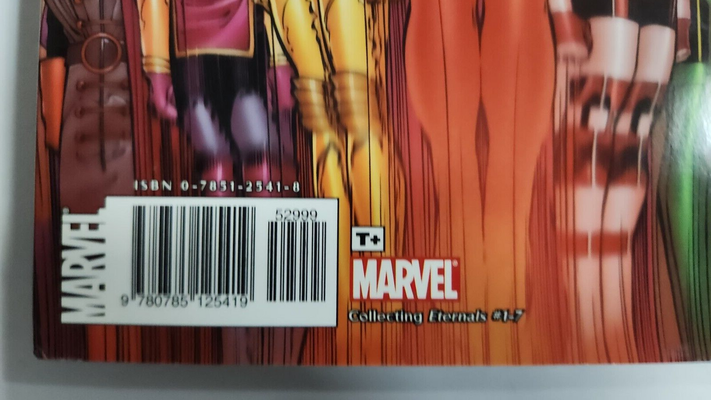 The Eternals Neil Gaiman Oversized Hardcover OHC Romita, JR 1st Print