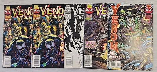 VENOM: The Hunger 1-4 Complete Run Marvel 1996 Newsstand 1 & 2 VF