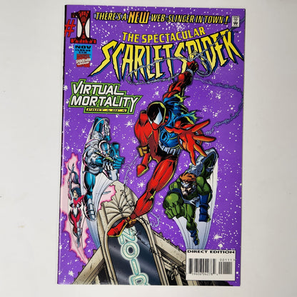 SCARLET SPIDER #1 - 4 Comics VIRTUAL MORTALITY Spider-Verse Scarlet Spider Miles
