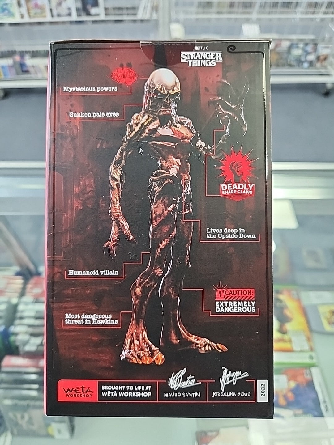 Weta Mini Epics Netflix Stranger Things Sealed VECNA #5 6" Statue