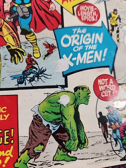 Marvel Tales King-Size Annual 2 G/VG Origins of X-Men Avengers Dr Strange 1965