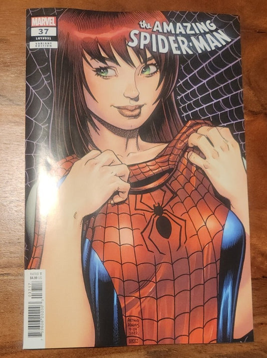 AMAZING SPIDER-MAN #37 ART ADAMS 1:25 MARY JANE RI INCENTIVE VARIANT HOT!