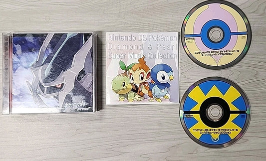 Nintendo DS Pokemon Diamond And Pearl Super Music Collection US Seller Rare HTF