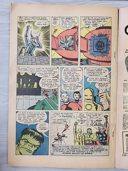Marvel Tales King-Size Annual 2 G/VG Origins of X-Men Avengers Dr Strange 1965
