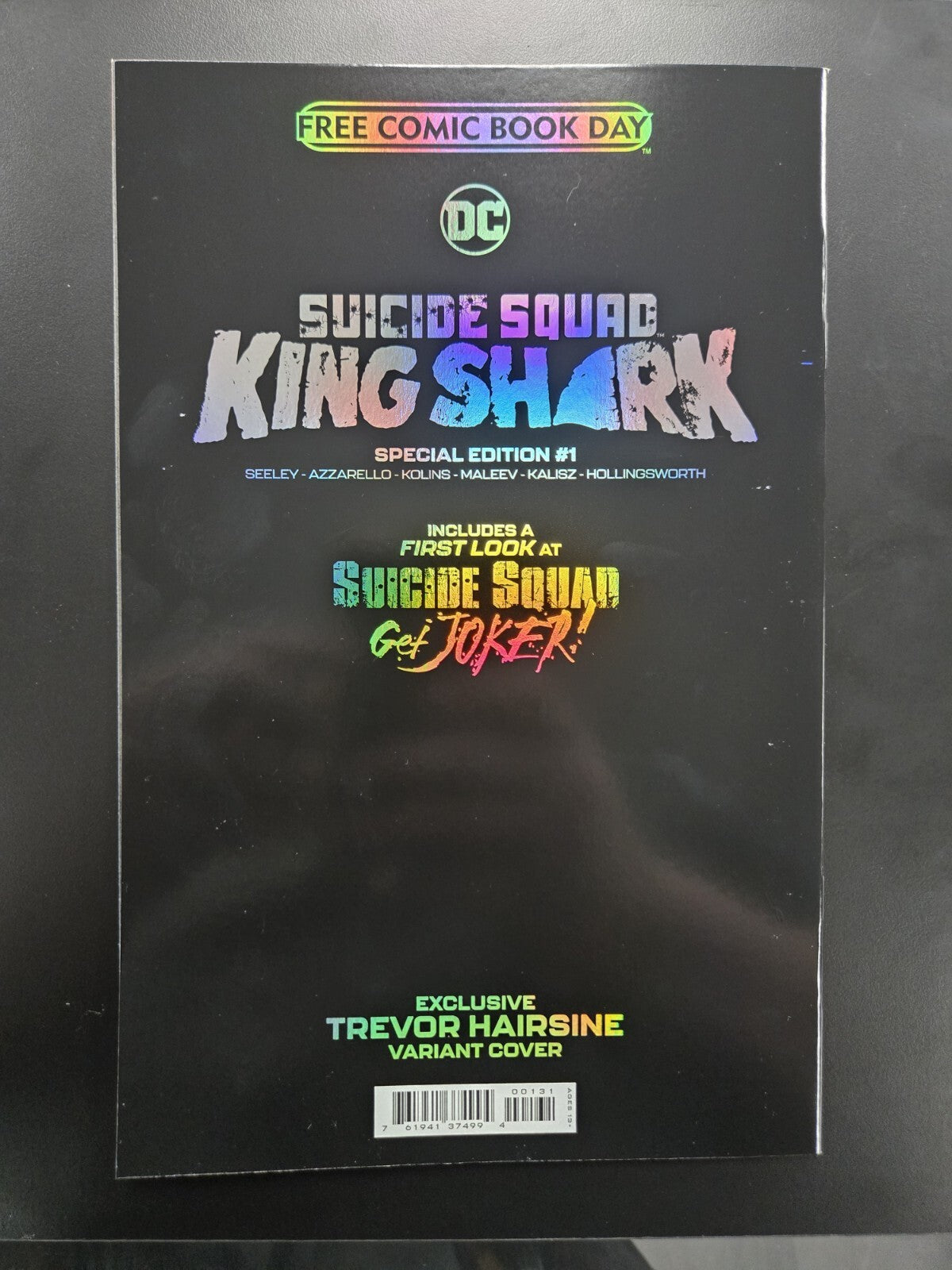 Suicide Squad King Shark Special #1 1:500  Foil Variant DC 2021 FCBD