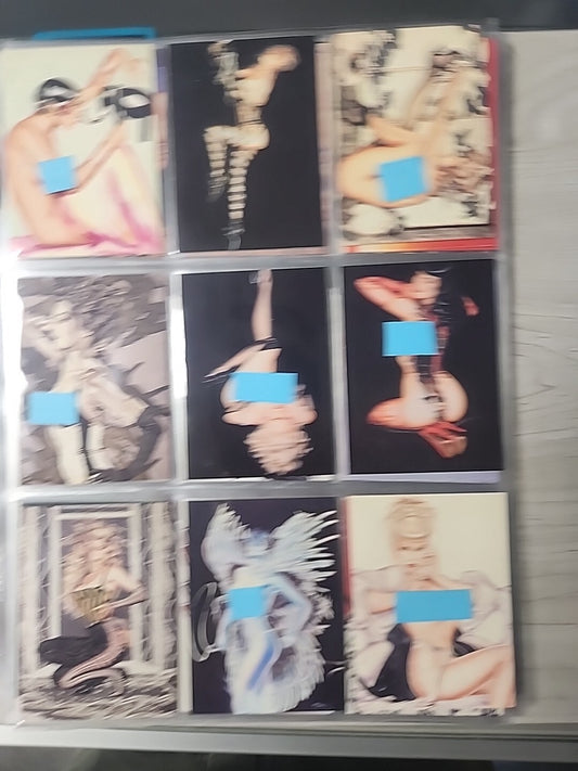 1992 OLIVIA De BERARDINIS Series 1 90 Collectible Card Set In Binder Adult 
