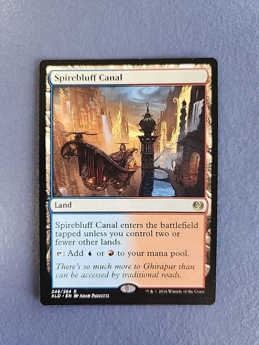 MTG Spirebluff Canal Kaladesh 249/264 Regular Rare NM