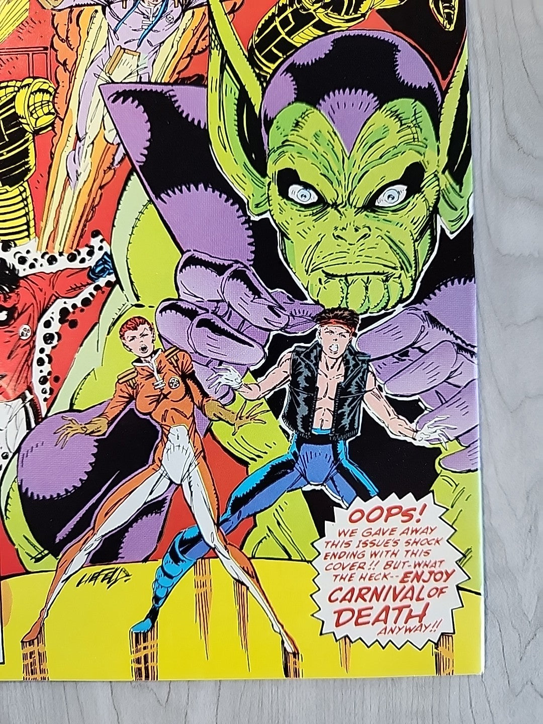 The New Mutants #92 Marvel Comics 1990 Rob Liefeld Cover VF