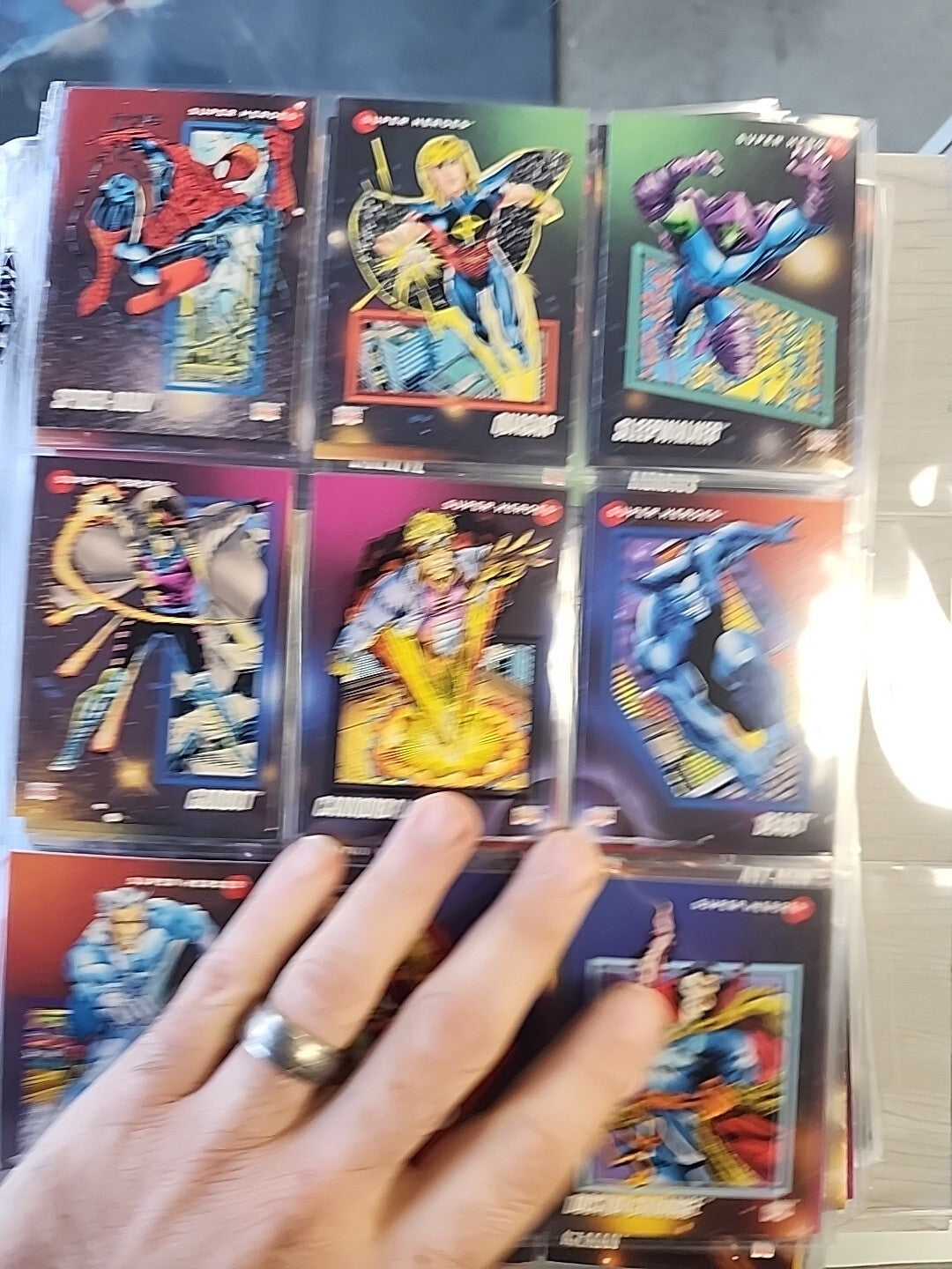 1992 Marvel Universe Series 3 Complete 200 Card Base Set